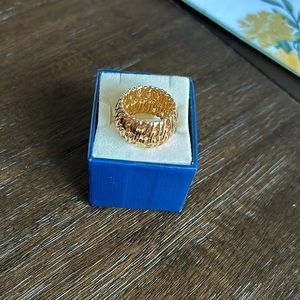 Size 7 —Stauer Italian Basket Ring .